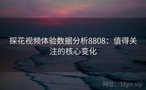 探花视频体验数据分析8808：值得关注的核心变化