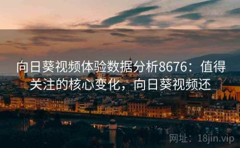 向日葵视频体验数据分析8676：值得关注的核心变化，向日葵视频还