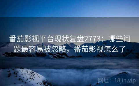 番茄影视平台现状复盘2773：哪些问题最容易被忽略，番茄影视怎么了