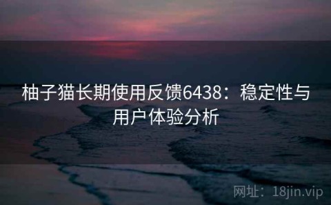 柚子猫长期使用反馈6438：稳定性与用户体验分析