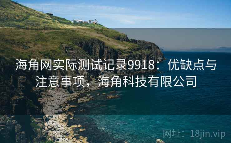 海角网实际测试记录9918:优缺点与注意事项,海角科技有限公司 海角网实际测试记录9918:优缺点与注意事项,海角科技有限公司