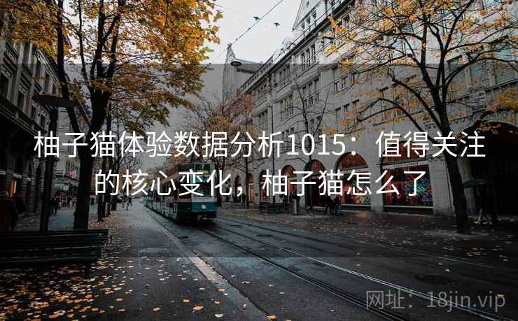 柚子猫体验数据分析1015:值得关注的核心变化,柚子猫怎么了 柚子猫体验数据分析1015:值得关注的核心变化,柚子猫怎么了