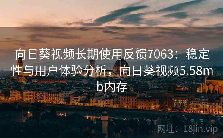 向日葵视频长期使用反馈7063：稳定性与用户体验分析，向日葵视频5.58mb内存