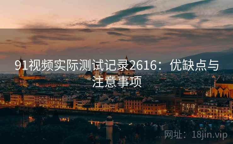 91视频实际测试记录2616：优缺点与注意事项